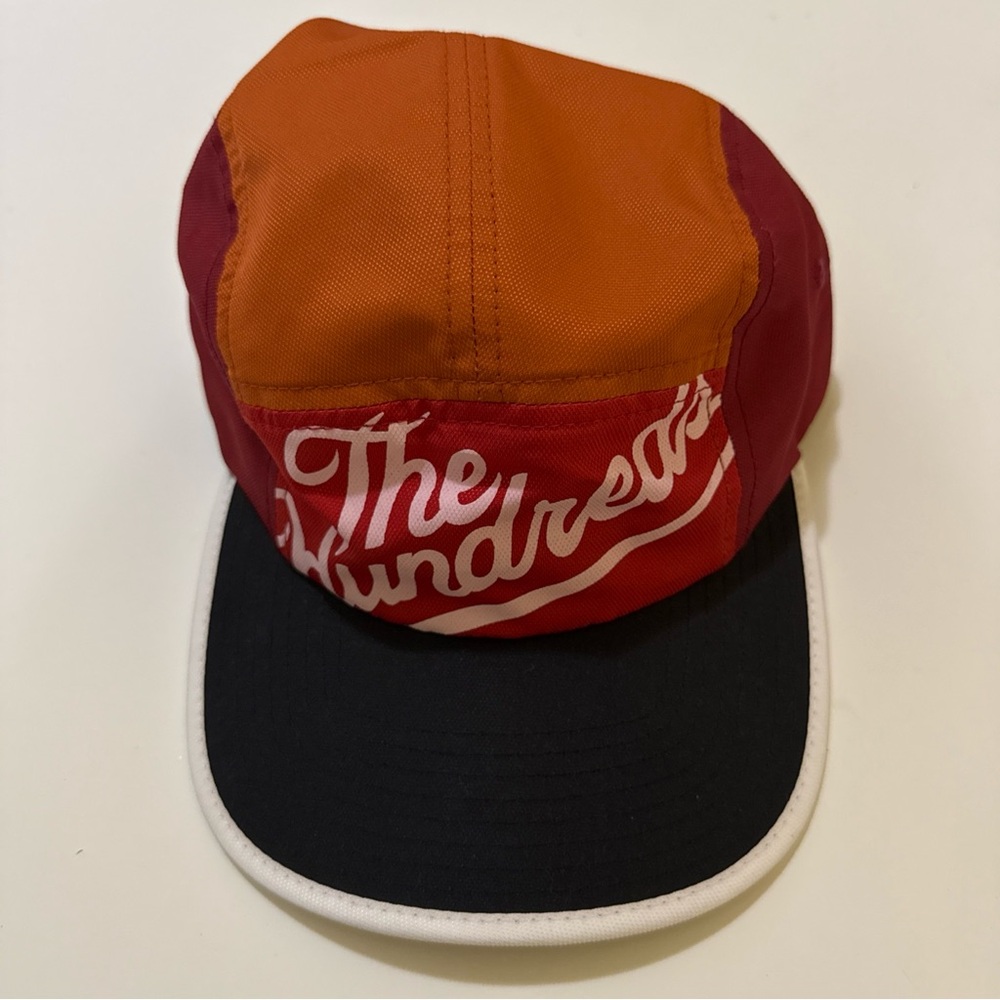 The Hundreds Strap Back Lightweight Hat Red Orange One of Kind